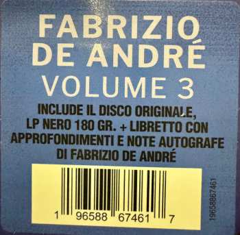 LP Fabrizio De André: Volume 3° 578453