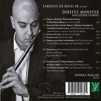 CD Fabrizio De Rossi Re: Direful Monster And Other Stories, Works For Flute (1986 – 2018) 588090