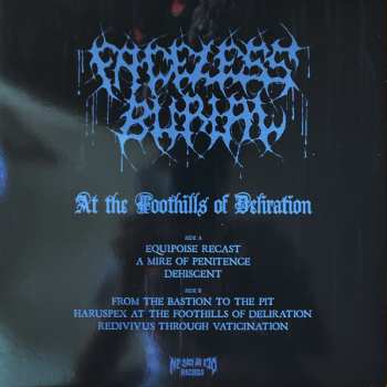 LP Faceless Burial: At The Foothills Of Deliration 651123