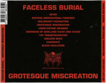 CD Faceless Burial: Grotesque Miscreation 546952