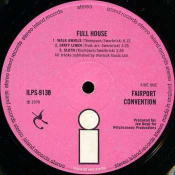 LP Fairport Convention: Full House 646856