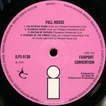 LP Fairport Convention: Full House 646856