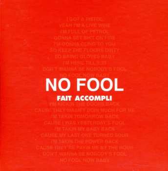 Album Fait Accompli: No Fool