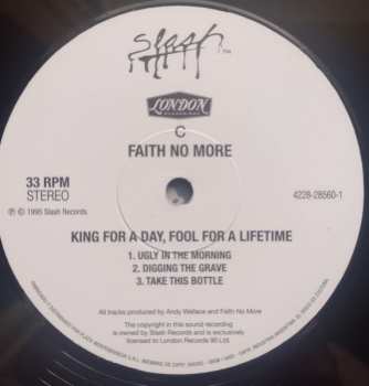 2LP Faith No More: King For A Day Fool For A Lifetime 644908