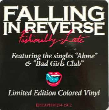 LP Falling In Reverse: Fashionably Late CLR | LTD 612125