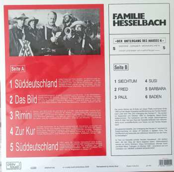 LP Familie Hesselbach: Sueddeutschland & Der Untergang Des Hauses H. LTD 617381