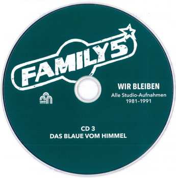 5CD/Box Set Family 5: Wir Bleiben - Alle Studio-Aufnahmen 1981-1991 LTD | NUM 467997