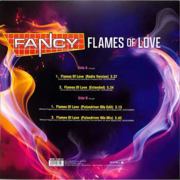 LP Fancy: Flames Of Love CLR | LTD 635310