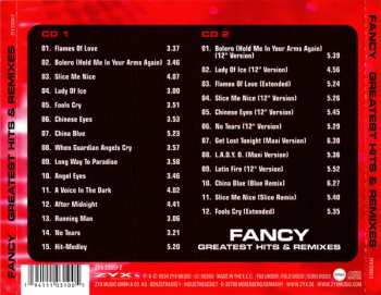 2CD Fancy: Greatest Hits & Remixes 629735