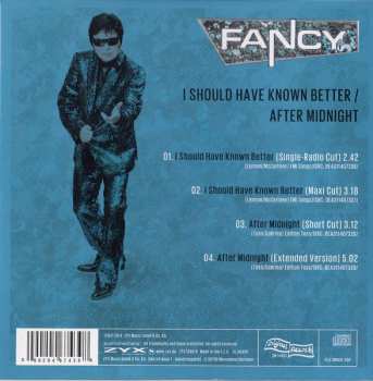 CD Fancy: I Should Have Known Better 552153