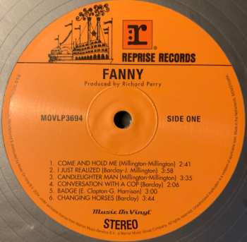 LP Fanny: Fanny CLR | LTD | NUM 627044