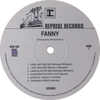 LP Fanny: Fanny CLR | LTD 551710