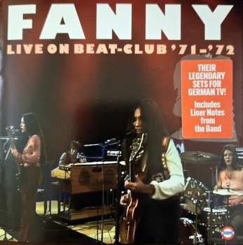 Album Fanny: Live On Beat-Club '71-'72