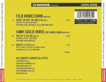 CD Felix Mendelssohn-Bartholdy: Piano Sextet / Piano Quartet / Piano Trio 609680