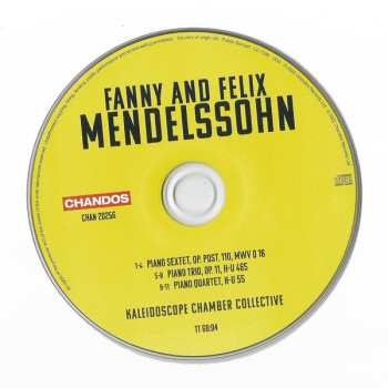 CD Felix Mendelssohn-Bartholdy: Piano Sextet / Piano Quartet / Piano Trio 609680