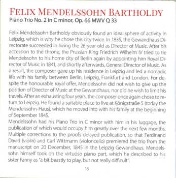 CD Felix Mendelssohn-Bartholdy: Klaviertrios 582411