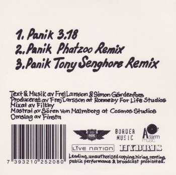 CD Far & Son: Panik 649878