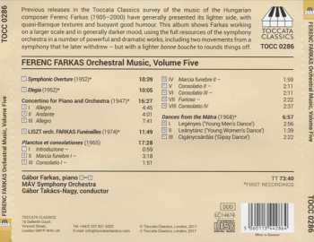 CD Farkas Ferenc: Orchestral Music, Volume Five 282763