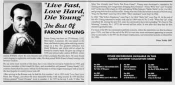 CD Faron Young: Live Fast, Love Hard, Die Young - The Best Of Faron Young 564330