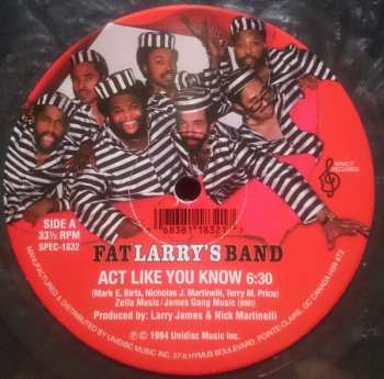 LP Fat Larry's Band: Act Like You Know / Zoom CLR 290920