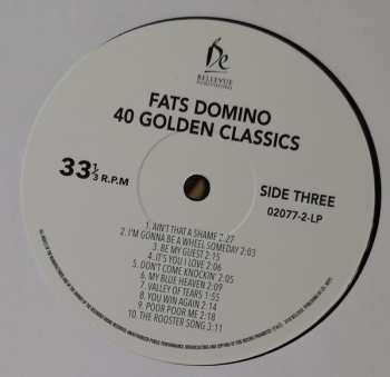 2LP Fats Domino: 40 Golden Classics 141926