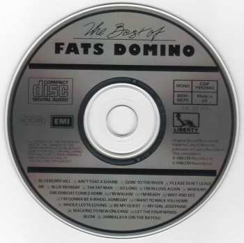 CD Fats Domino: The Best Of Fats Domino 637502