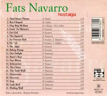 CD Fats Navarro: Nostalgia 624445