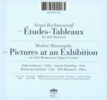 CD Fauré Quartett: Pictures At An Exhibition 182179