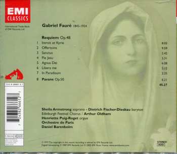 CD Gabriel Fauré: Requiem 621281