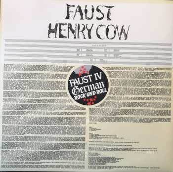 LP Faust: Faust IV LTD 192473