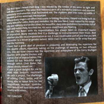 CD Fay Claassen: Sings Two Portraits Of Chet Baker - Volume 2 586274