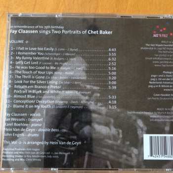 CD Fay Claassen: Sings Two Portraits Of Chet Baker - Volume 2 586274