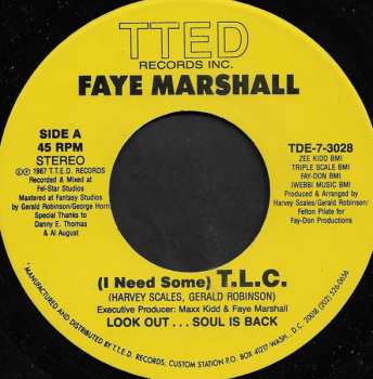 Album Faye Marshall: (I Need Some) T.L.C.