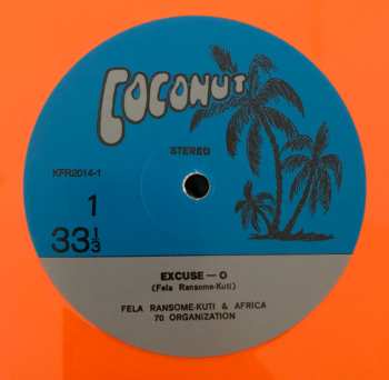 LP Fela Kuti: Excuse O CLR 567504