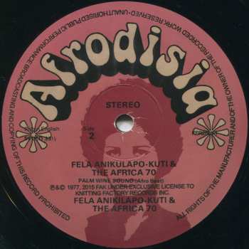 LP Fela Kuti: Fear Not For Man 550252