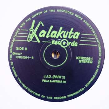 LP Fela Kuti: J.J.D (Johnny Just Drop!!) - Live!! At Kalakuta Republik 545303