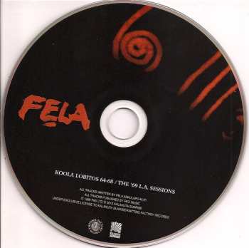 CD Fela Kuti: Koola Lobitos (64-68) / The '69 L.A. Sessions 595196