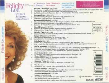 CD Felicity Lott: Felicity Lott S'amuse (D'Offenbach À Poulenc) 649718