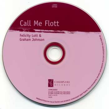 CD Felicity Lott: Call Me Flott 631376