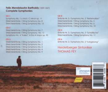 6CD Felix Mendelssohn-Bartholdy: Complete Symphonies 242885