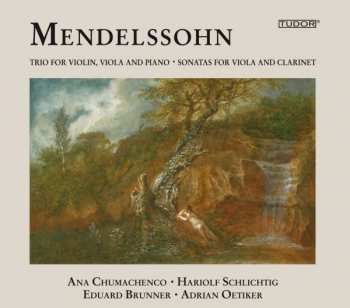 Album Felix Mendelssohn-Bartholdy: Sonate Für Viola & Klavier C-moll