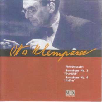 CD Felix Mendelssohn-Bartholdy: Symphonien Nr.3 & 4 322914