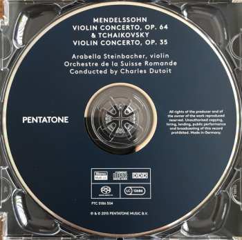 SACD Pyotr Ilyich Tchaikovsky: Violin Concerto, Op. 64 / Violin Concerto, Op. 35 116383