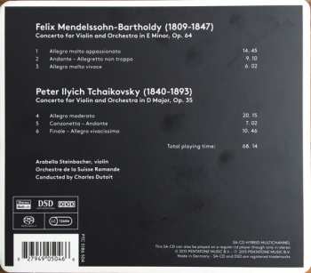 SACD Pyotr Ilyich Tchaikovsky: Violin Concerto, Op. 64 / Violin Concerto, Op. 35 116383