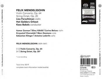 SACD Felix Mendelssohn-Bartholdy: Violin Concerto, Op. 64 | String Octet, Op. 20 546245