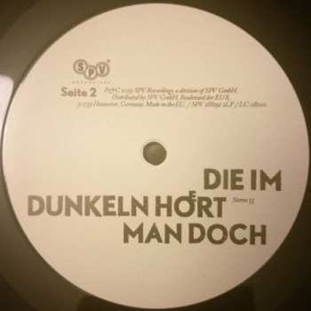 2LP Felix Meyer & Project Île: Die Im Dunkeln Hört Man Doch 600086