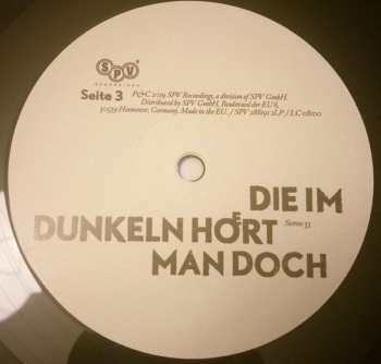 2LP Felix Meyer & Project Île: Die Im Dunkeln Hört Man Doch 600086