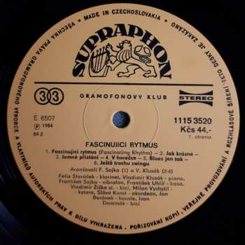 LP Felix Slováček: Fascinující Rytmus (Fascinating Rhythm) 610393