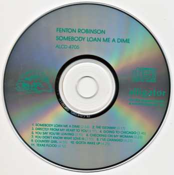 CD Fenton Robinson: Somebody Loan Me A Dime 358954