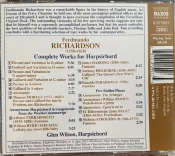 CD Glen Wilson: Complete Works For Harpsichord 300058